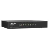 QNAP - QSW-1108-8T-R2 switch No administrado 2.5G Ethernet (100/1000/2500) Escritorio Negro