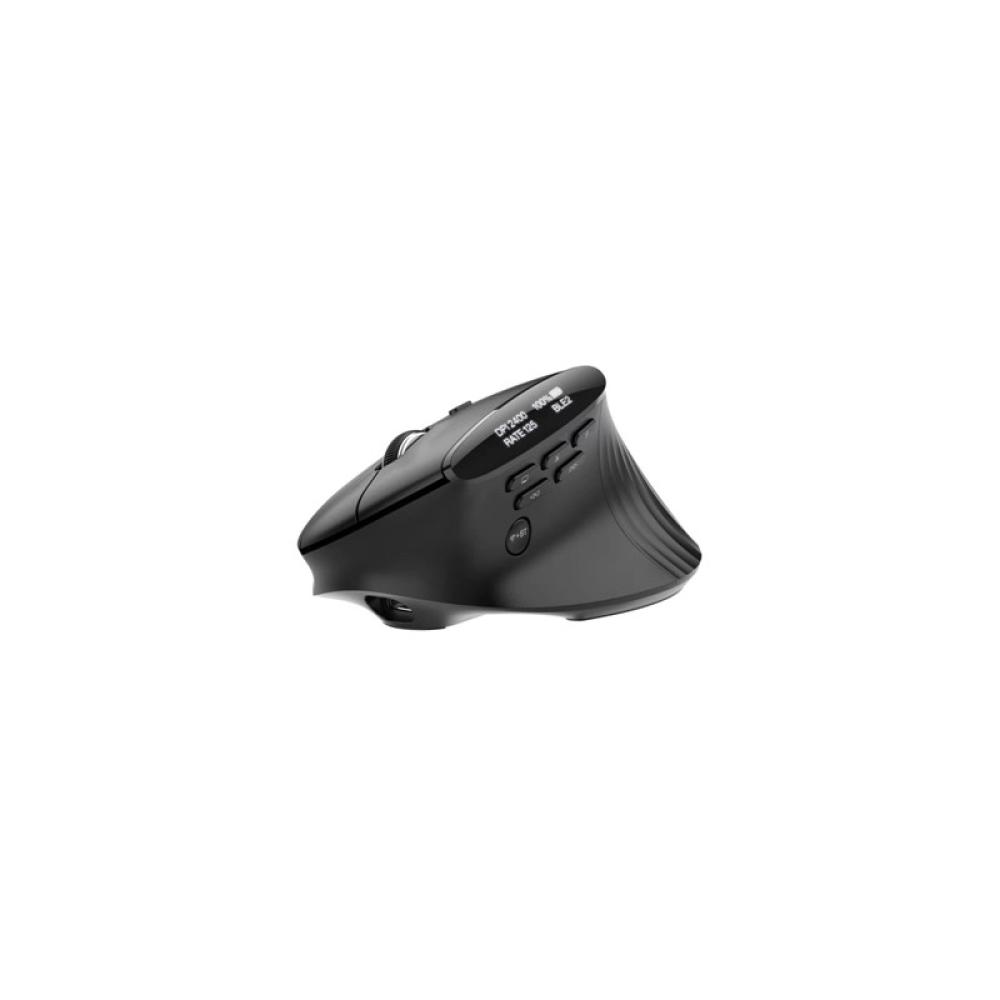 Acer - Smart Fit Vertical Mouse - Retail pack ratón mano derecha RF Wireless + Bluetooth 8000 DPI