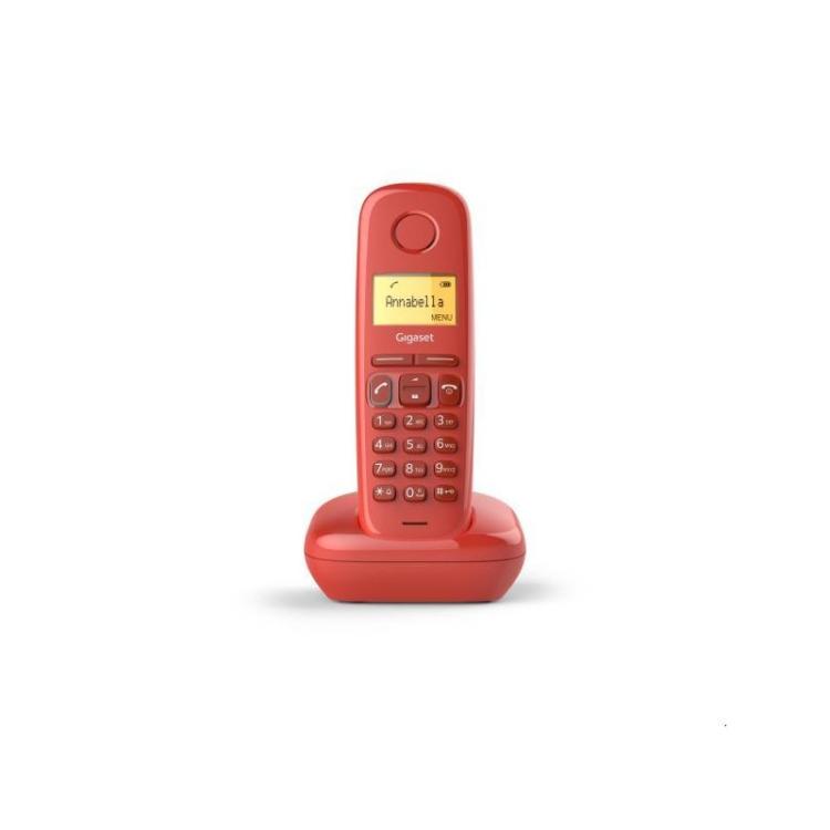 Gigaset - A170 Teléfono DECT Rojo