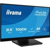 iiyama - T2254MSC-B2AG pantalla para PC 54,6 cm (21.5") 1920 x 1080 Pixeles Full HD LED Pantalla táctil Negro