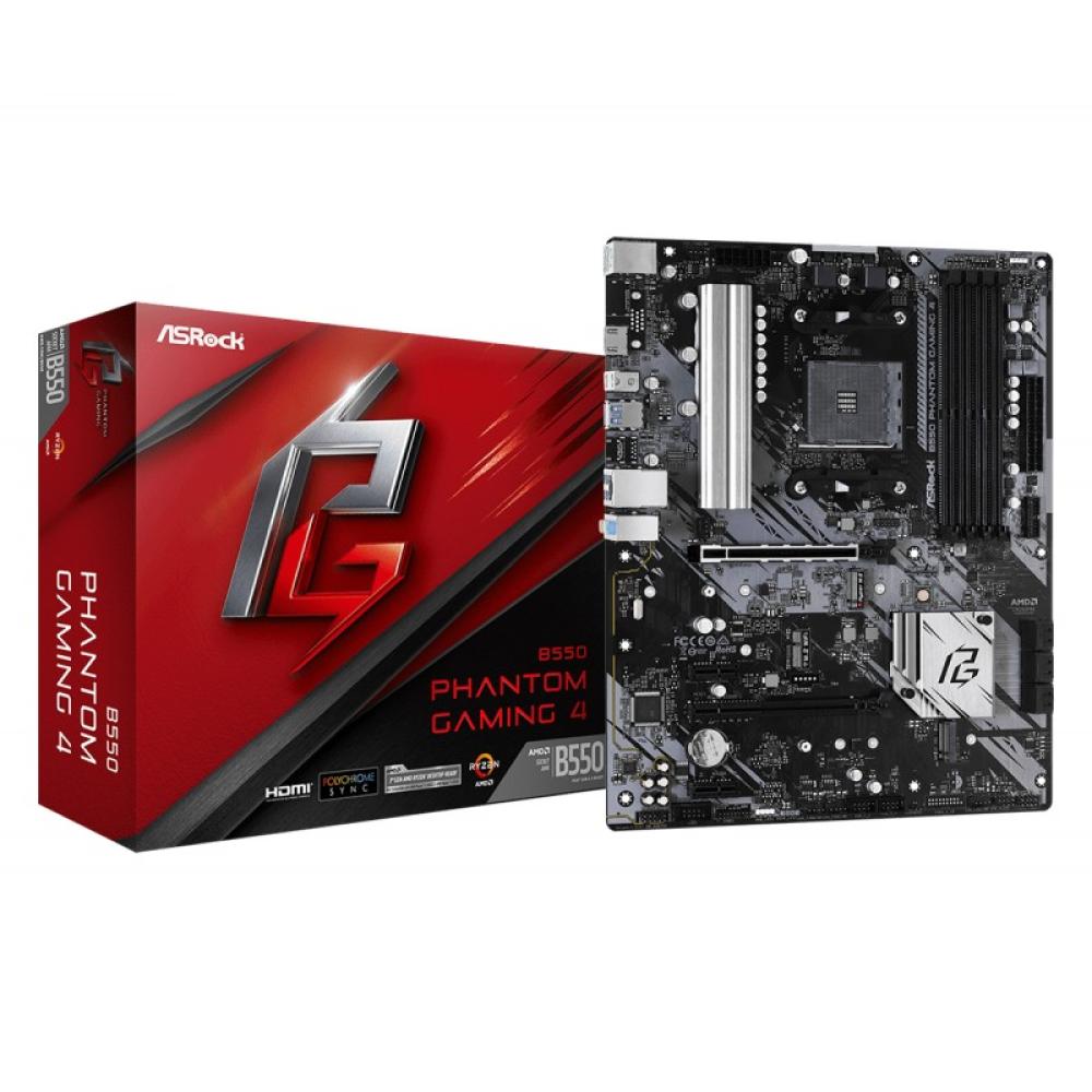 Asrock - B550 Phantom Gaming 4 AMD B550 Zócalo AM4 ATX
