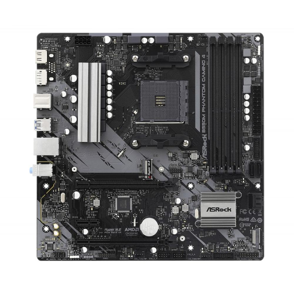 Asrock - B550M Phantom Gaming 4 AMD B550 Zócalo AM4 micro ATX