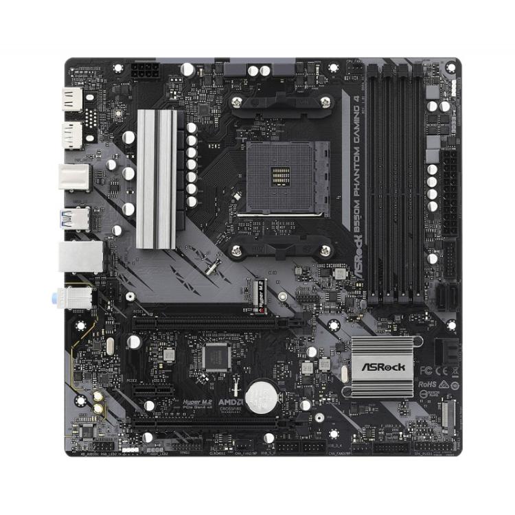 Asrock - B550M Phantom Gaming 4 AMD B550 Zócalo AM4 micro ATX