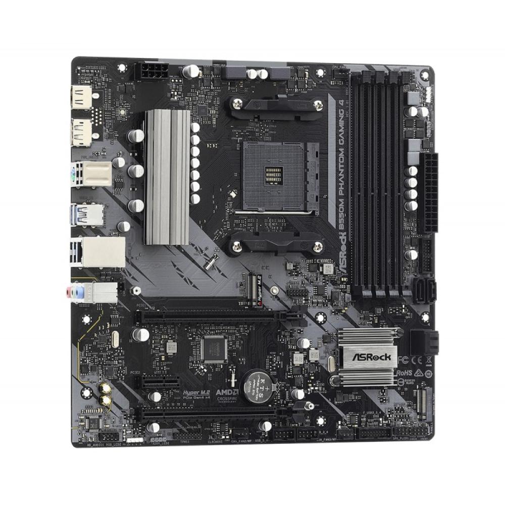 Asrock - B550M Phantom Gaming 4 AMD B550 Zócalo AM4 micro ATX