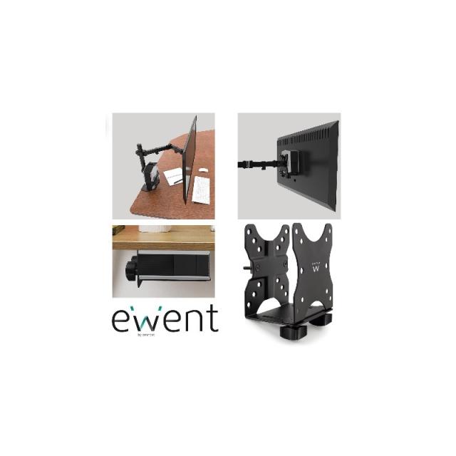Ewent - EW1517 soporte y montura para estación de trabajo/PC todo en uno 5 kg Negro