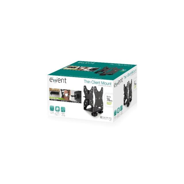 Ewent - EW1517 soporte y montura para estación de trabajo/PC todo en uno 5 kg Negro