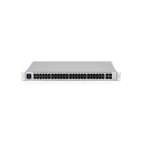 Ubiquiti - UniFi USW-48-POE switch Gestionado L2 Gigabit Ethernet (10/100/1000) Energía sobre Ethernet (PoE) 1U Acero inoxidable