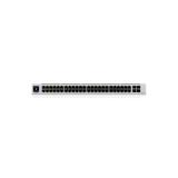Ubiquiti - UniFi USW-48-POE switch Gestionado L2 Gigabit Ethernet (10/100/1000) Energía sobre Ethernet (PoE) 1U Acero inoxidable
