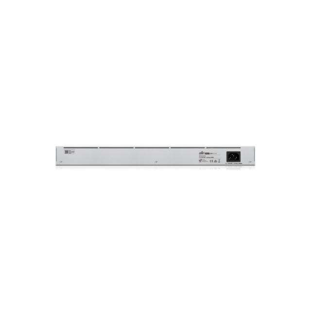 Ubiquiti - UniFi USW-48-POE switch Gestionado L2 Gigabit Ethernet (10/100/1000) Energía sobre Ethernet (PoE) 1U Acero inoxidable