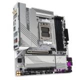 GIGABYTE - B650M AORUS ELITE AX ICE Placa base - AMD Ryzen serie 9000, VRM de 12+2+2 fases, hasta 8000 MHz DDR5 (OC), 1xPCIe 5.0
