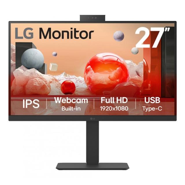 LG - 27BA850-B pantalla para PC 68,6 cm (27") 1920 x 1080 Pixeles Full HD Negro