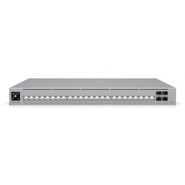 Ubiquiti - UniFi Pro HD 24 PoE Gestionado L2/L3 2.5G Ethernet (100/1000/2500) Energía sobre Ethernet (PoE) 1U Gris