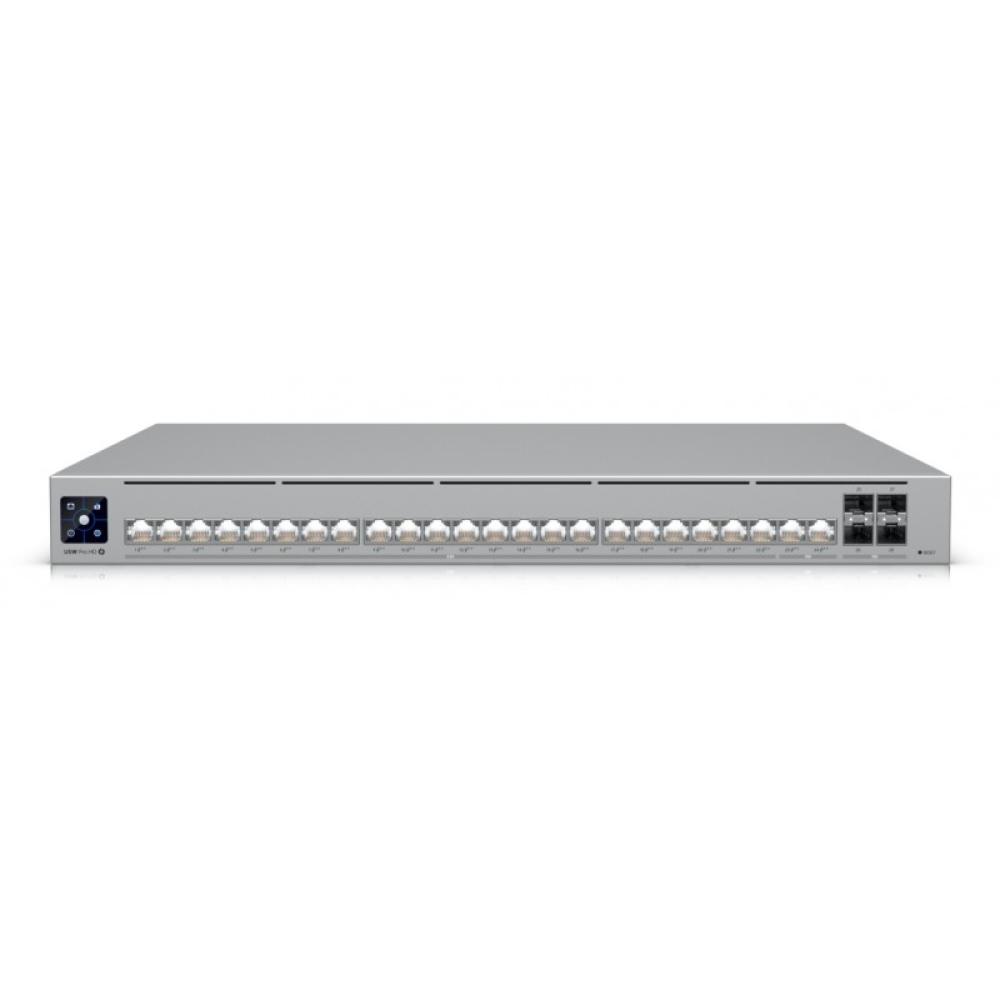 Ubiquiti - UniFi Pro HD 24 PoE Gestionado L2/L3 2.5G Ethernet (100/1000/2500) Energía sobre Ethernet (PoE) 1U Gris