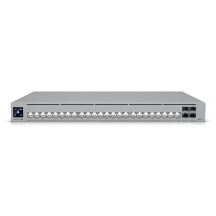 Ubiquiti - UniFi Pro HD 24 PoE Gestionado L2/L3 2.5G Ethernet (100/1000/2500) Energía sobre Ethernet (PoE) 1U Gris
