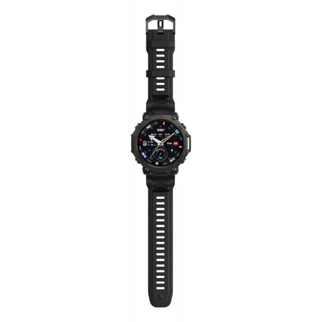 Amazfit - T-Rex 3 Pro 3,81 cm (1.5") AMOLED 48 mm Digital 480 x 480 Pixeles Pantalla táctil Negro Wifi GPS (satélite)