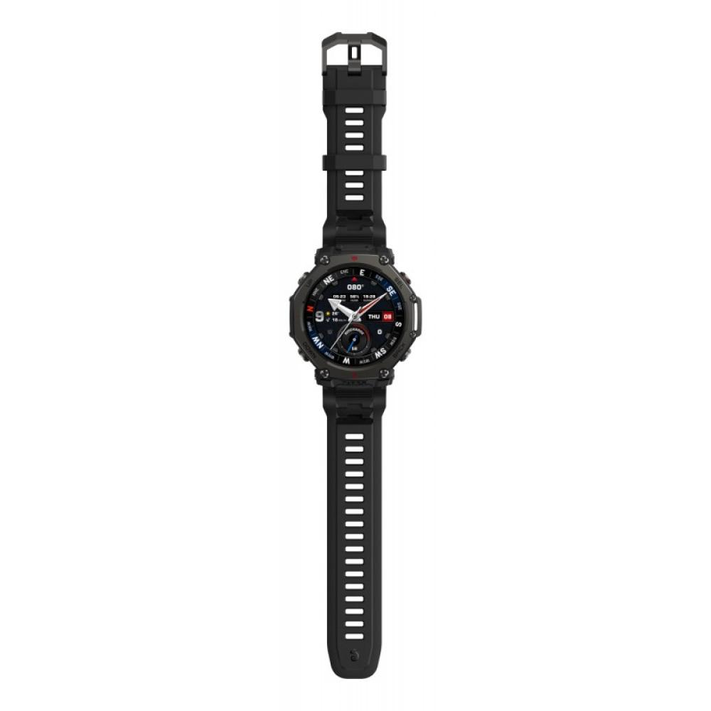 Amazfit - T-Rex 3 Pro 3,81 cm (1.5") AMOLED 48 mm Digital 480 x 480 Pixeles Pantalla táctil Negro Wifi GPS (satélite)