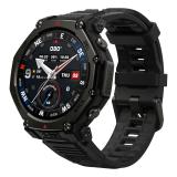 Amazfit - T-Rex 3 Pro 3,81 cm (1.5") AMOLED 48 mm Digital 480 x 480 Pixeles Pantalla táctil Negro Wifi GPS (satélite)