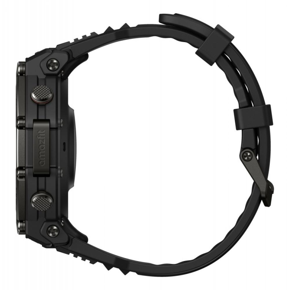 Amazfit - T-Rex 3 Pro 3,81 cm (1.5") AMOLED 48 mm Digital 480 x 480 Pixeles Pantalla táctil Negro Wifi GPS (satélite)