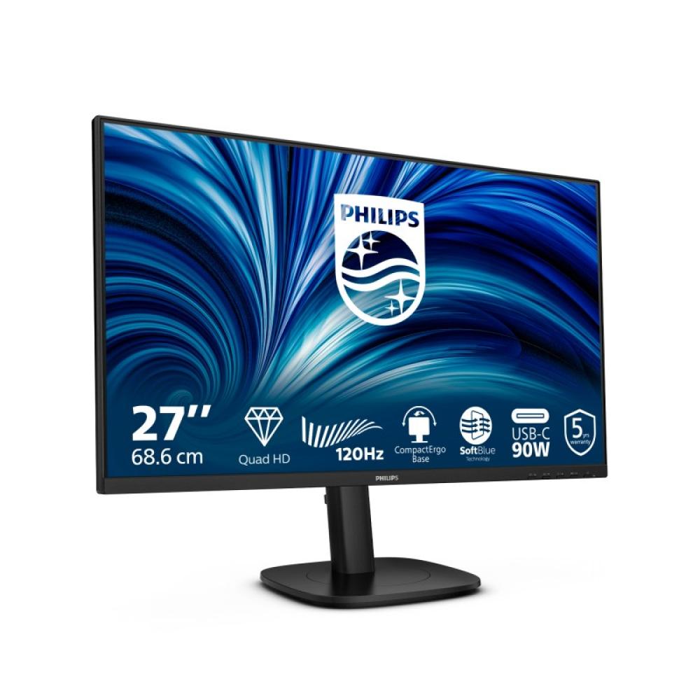 Philips - 3000 series 27B2U3601/00 pantalla para PC 68,6 cm (27") 2560 x 1440 Pixeles Quad HD LCD Negro