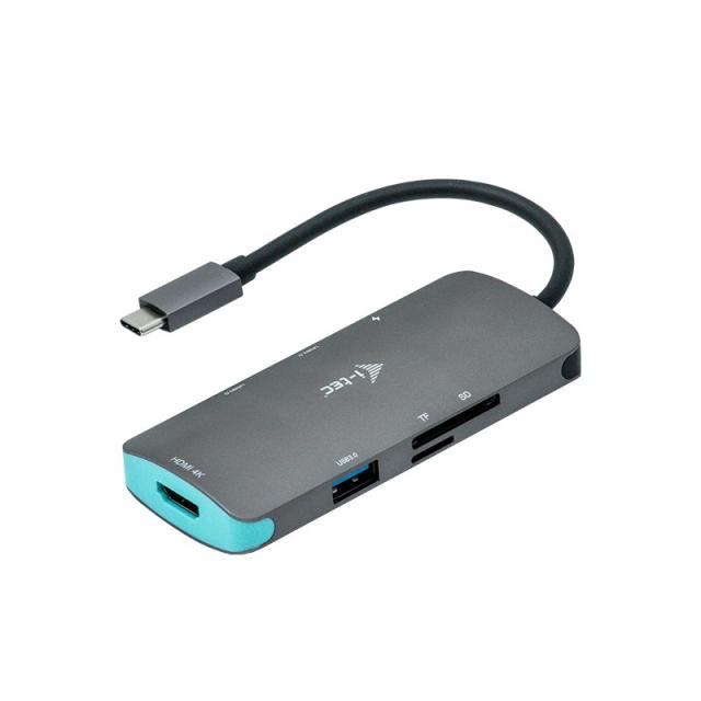 i-tec - Metal USB-C Nano Dock 4K HDMI + Power Delivery 100 W