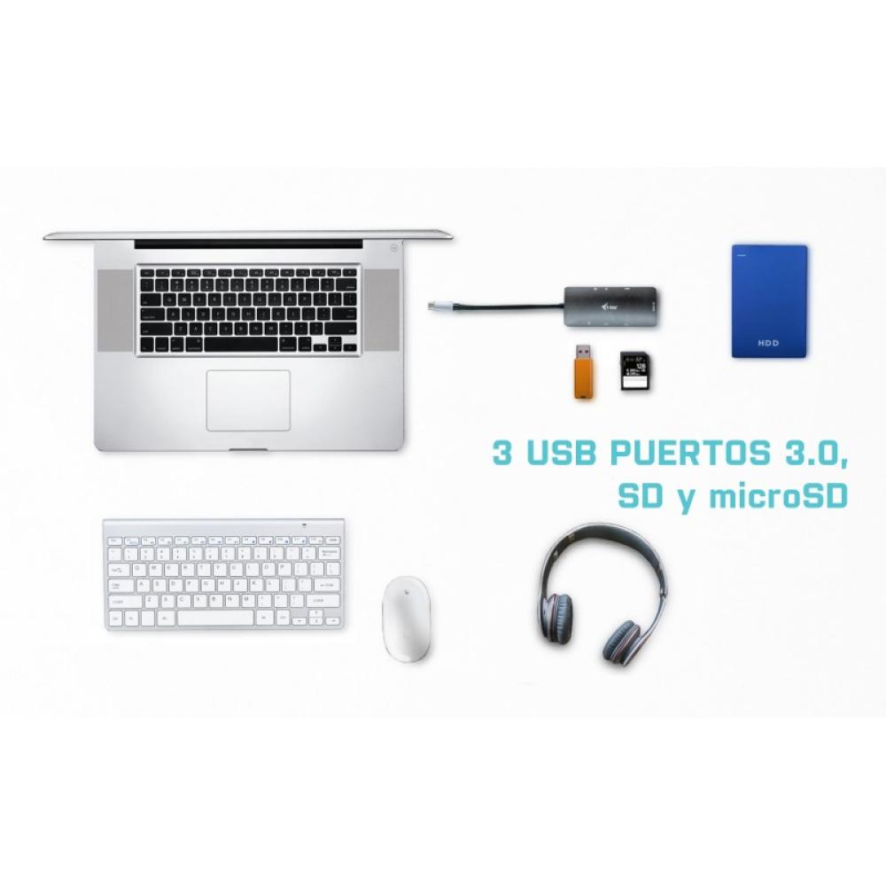 i-tec - Metal USB-C Nano Dock 4K HDMI + Power Delivery 100 W