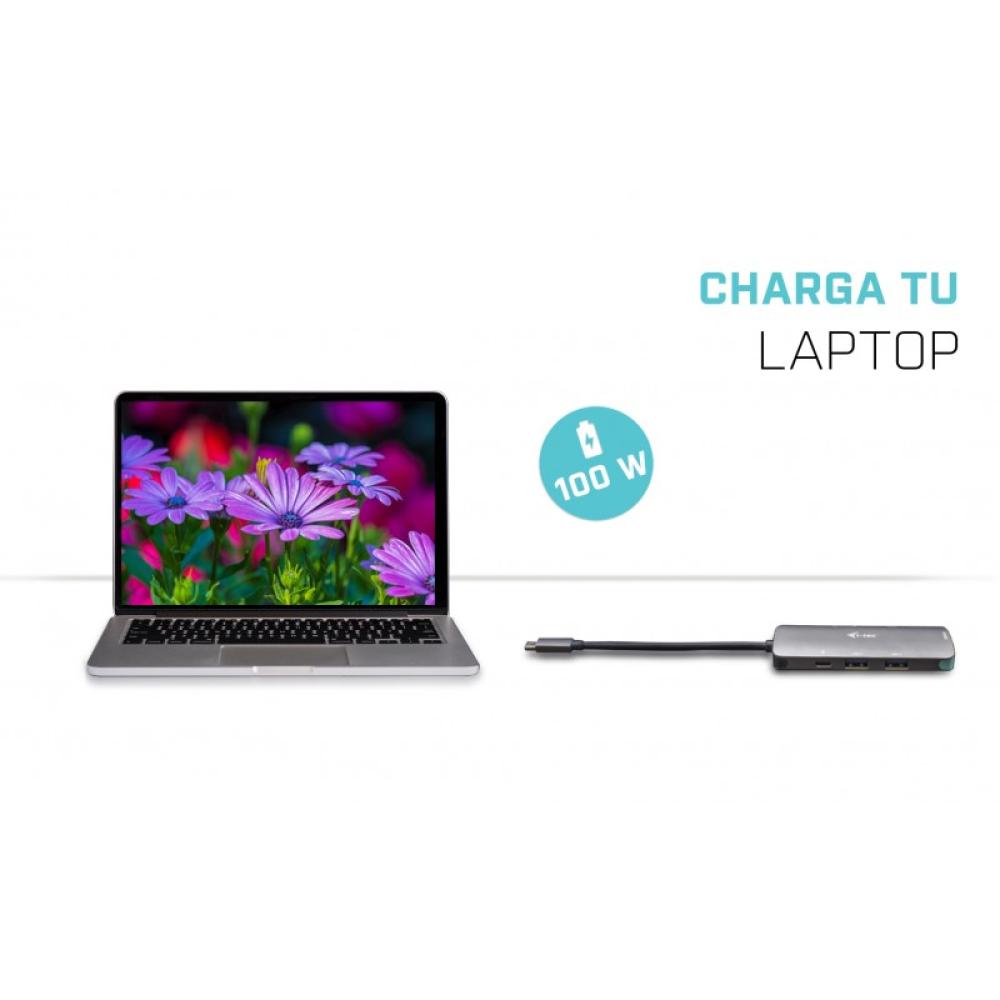 i-tec - Metal USB-C Nano Dock 4K HDMI + Power Delivery 100 W