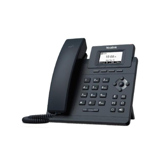 Yealink - TELEFONO T30 1 CUENTA SIP CON PSU