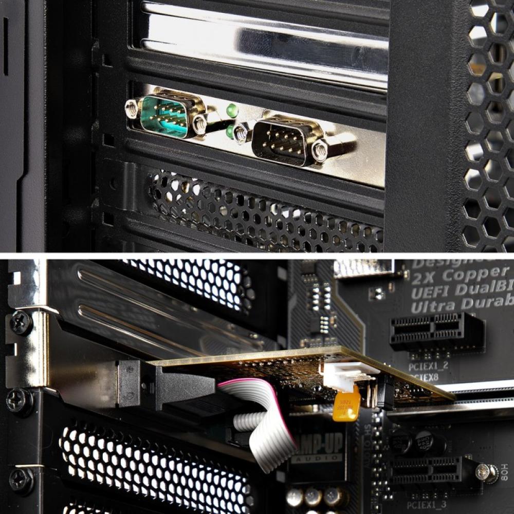 StarTech.com - 21050-PC-SERIAL-LP tarjeta y adaptador de interfaz Interno De serie