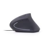 Gembird - MUS-ERGO-01 ratón Oficina mano derecha USB tipo A Óptico 3200 DPI