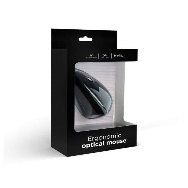 Gembird - MUS-ERGO-01 ratón Oficina mano derecha USB tipo A Óptico 3200 DPI