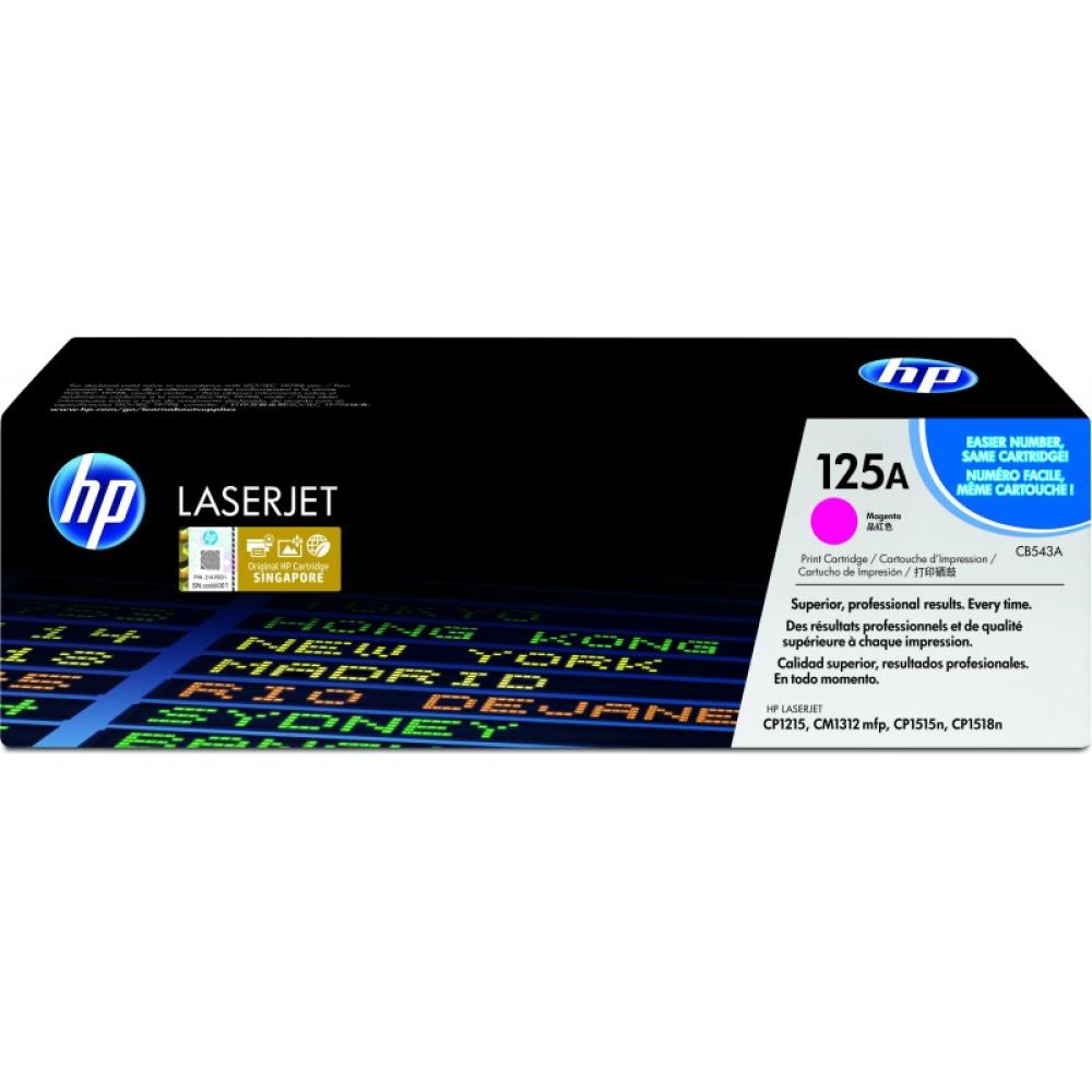 HP - Cartucho de tóner original LaserJet 125A magenta
