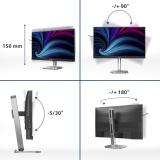 Philips - 27B2U4601/00 pantalla para PC 68,6 cm (27") 2560 x 1440 Pixeles Quad HD LCD Gris