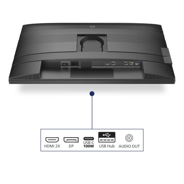 Philips - 27B2U4601/00 pantalla para PC 68,6 cm (27") 2560 x 1440 Pixeles Quad HD LCD Gris