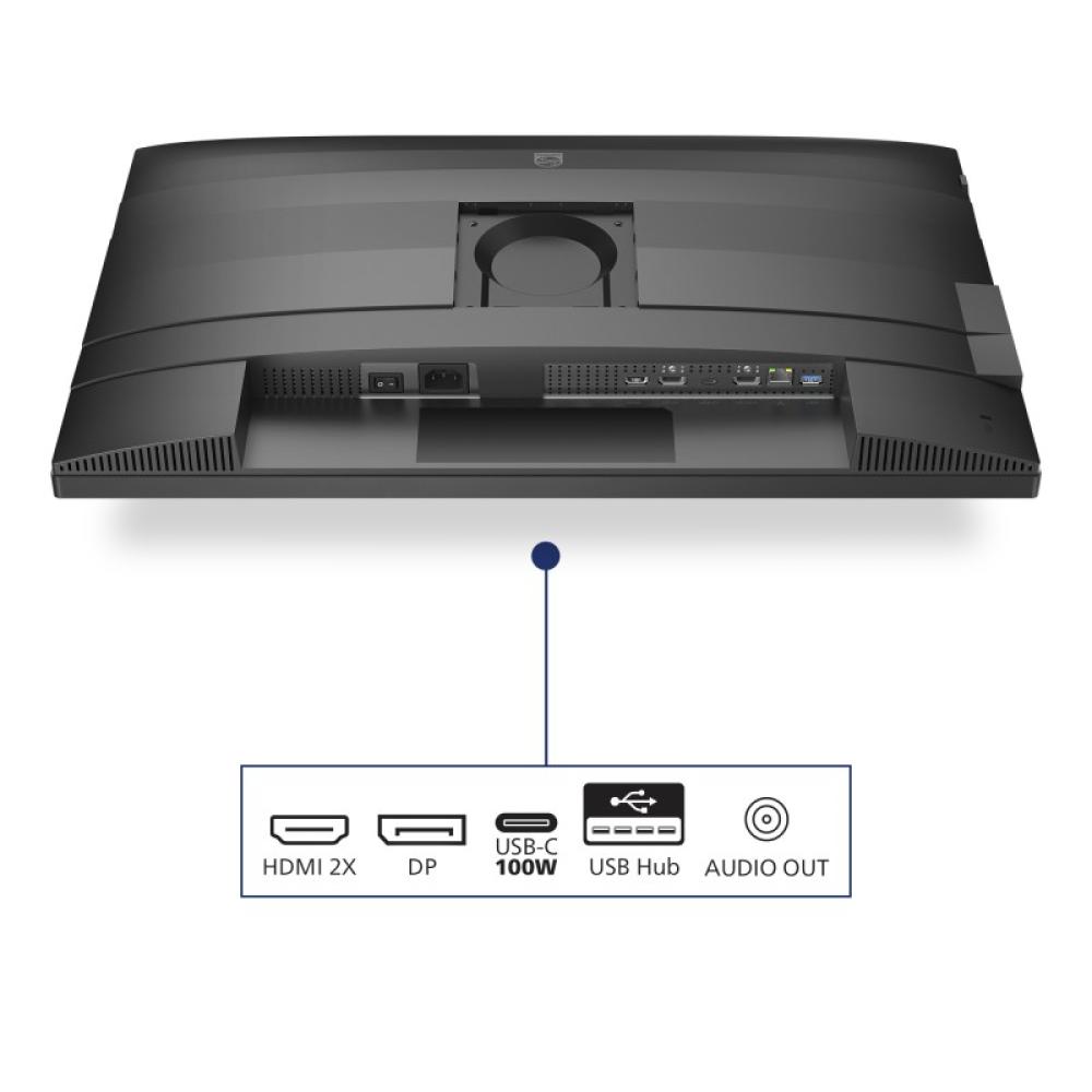 Philips - 27B2U4601/00 pantalla para PC 68,6 cm (27") 2560 x 1440 Pixeles Quad HD LCD Gris