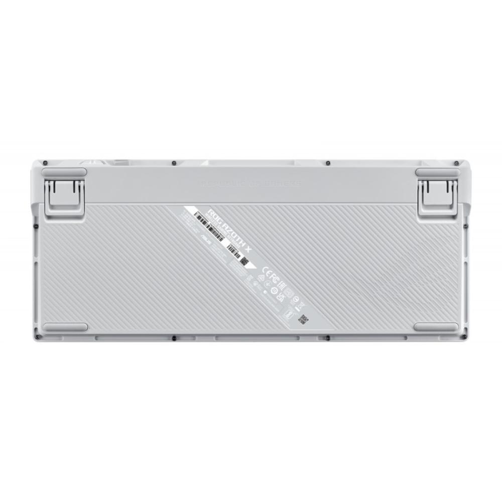 ASUS - ROG Azoth X teclado Juego USB + RF Wireless + Bluetooth Negro, Blanco