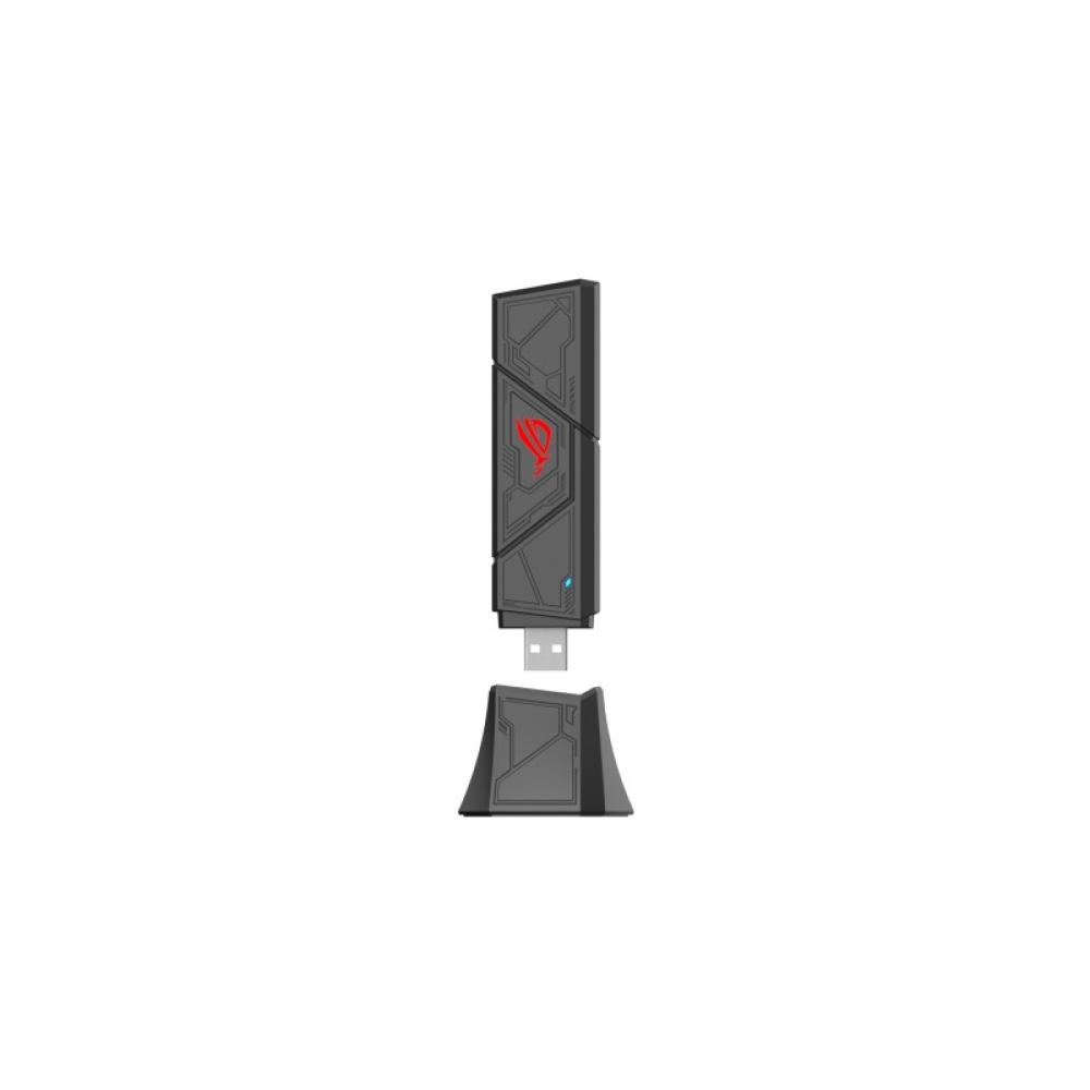 ASUS - ROG USB-BE92 Wifi 7 BE6500 Tri-Band USB Adapter WLAN 6500 Mbit/s