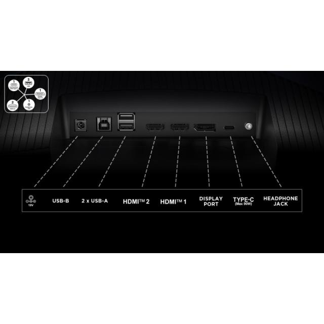 TCL - R83 27R83U pantalla para PC 68,6 cm (27") 3840 x 2160 Pixeles 4K Ultra HD QLED Negro, Blanco