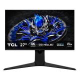 TCL - R83 27R83U pantalla para PC 68,6 cm (27") 3840 x 2160 Pixeles 4K Ultra HD QLED Negro, Blanco