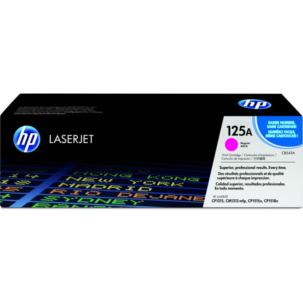 HP - Cartucho de tóner original LaserJet 125A magenta