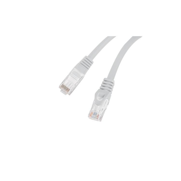 Lanberg - PCU6-10CU-0500-S cable de red Gris 5 m Cat6 U/UTP (UTP)