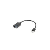 Lanberg - AD-OTG-UC-01 cable USB USB 2.0 0,15 m USB A USB C Negro