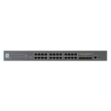 LevelOne - GTP-2871 switch Gestionado L3 Gigabit Ethernet (10/100/1000) Energía sobre Ethernet (PoE) Gris
