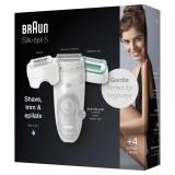 Braun - Silk-épil 5 81770430 depiladora 28 pinzas Blanco