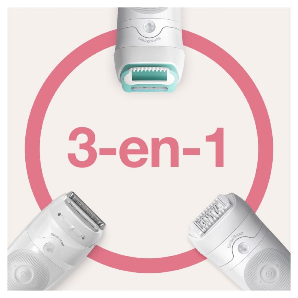 Braun - Silk-épil 5 81770430 depiladora 28 pinzas Blanco