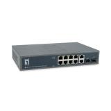LevelOne - GEP-1221 switch No administrado Gigabit Ethernet (10/100/1000) Energía sobre Ethernet (PoE) Negro