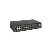 LevelOne - GES-2216 switch Gestionado L2 Gigabit Ethernet (10/100/1000) Negro
