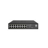 LevelOne - GES-2216 switch Gestionado L2 Gigabit Ethernet (10/100/1000) Negro