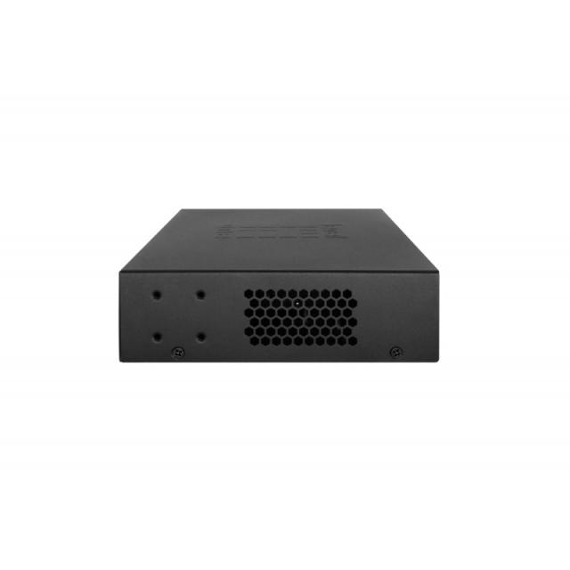 LevelOne - GES-2208 switch Gestionado L2 Gigabit Ethernet (10/100/1000) Negro