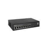 LevelOne - GES-2208 switch Gestionado L2 Gigabit Ethernet (10/100/1000) Negro
