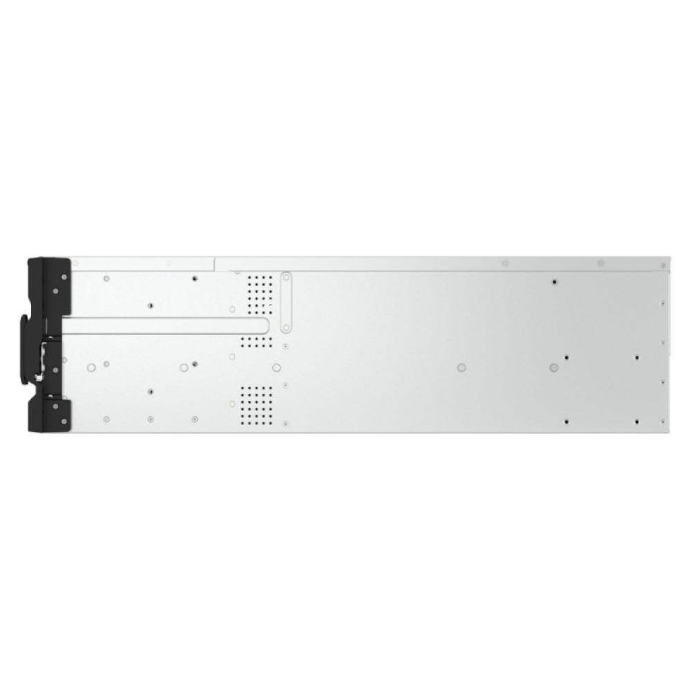 QNAP - TL-R2400PES-RP caja para disco duro externo Carcasa de disco duro/SSD Negro, Gris 2.5/3.5"